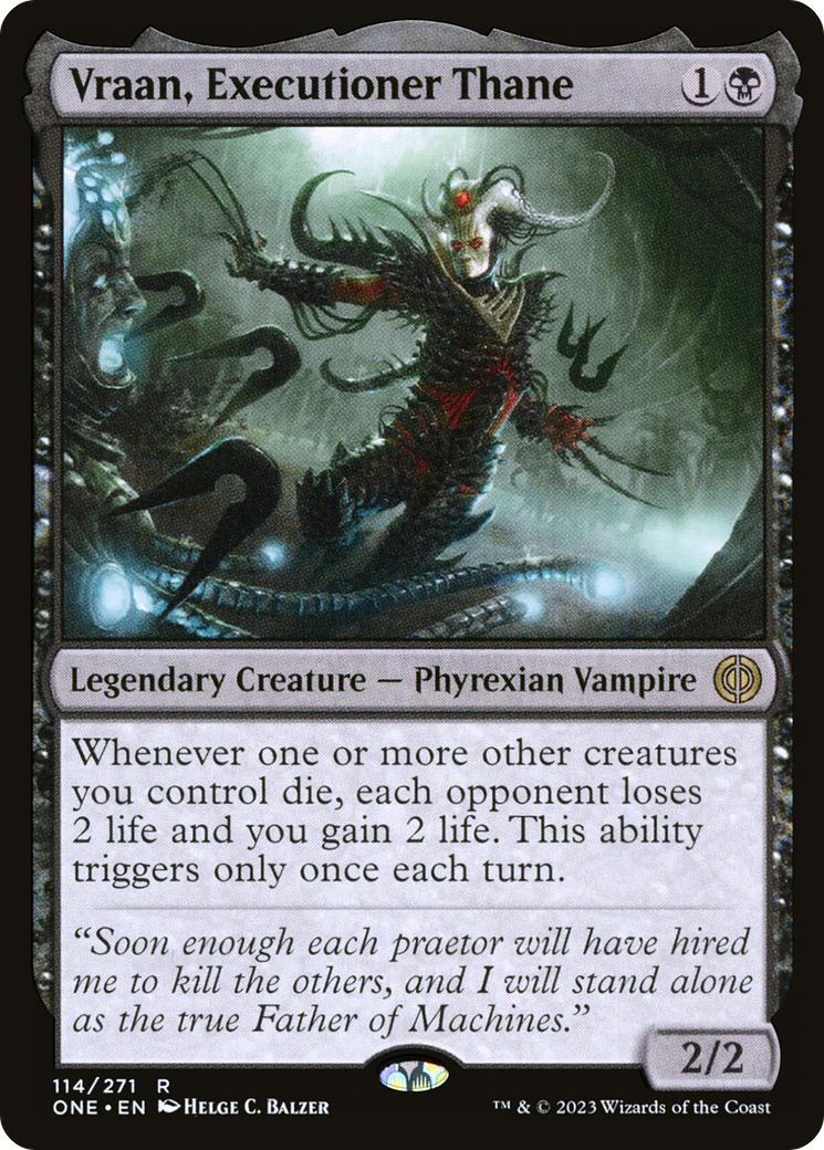 Vraan, Executioner Thane [Phyrexia: All Will Be One] - The Mythic Store | 24h Order Processing