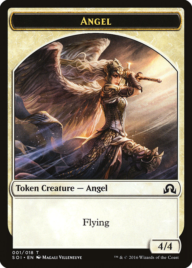 Angel Token [Shadows over Innistrad Tokens] - The Mythic Store | 24h Order Processing