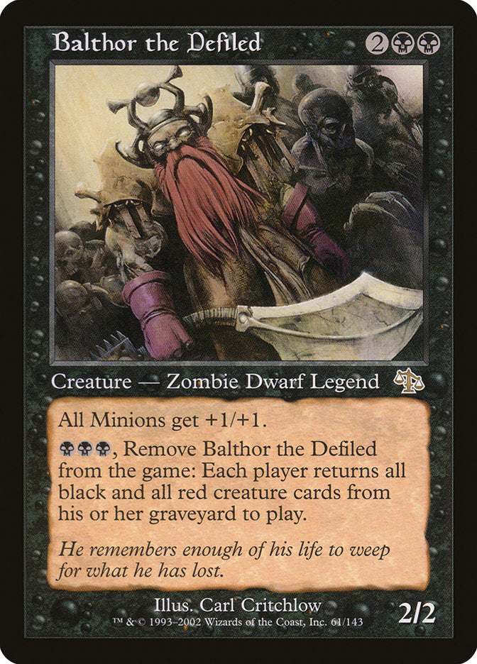 Balthor the Defiled [Judgment] - The Mythic Store | 24h Order Processing