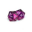 Heavy Metal D20 Dice - Grenadine - The Mythic Store | 24h Order Processing