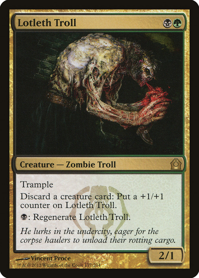 Lotleth Troll [Return to Ravnica] - The Mythic Store | 24h Order Processing