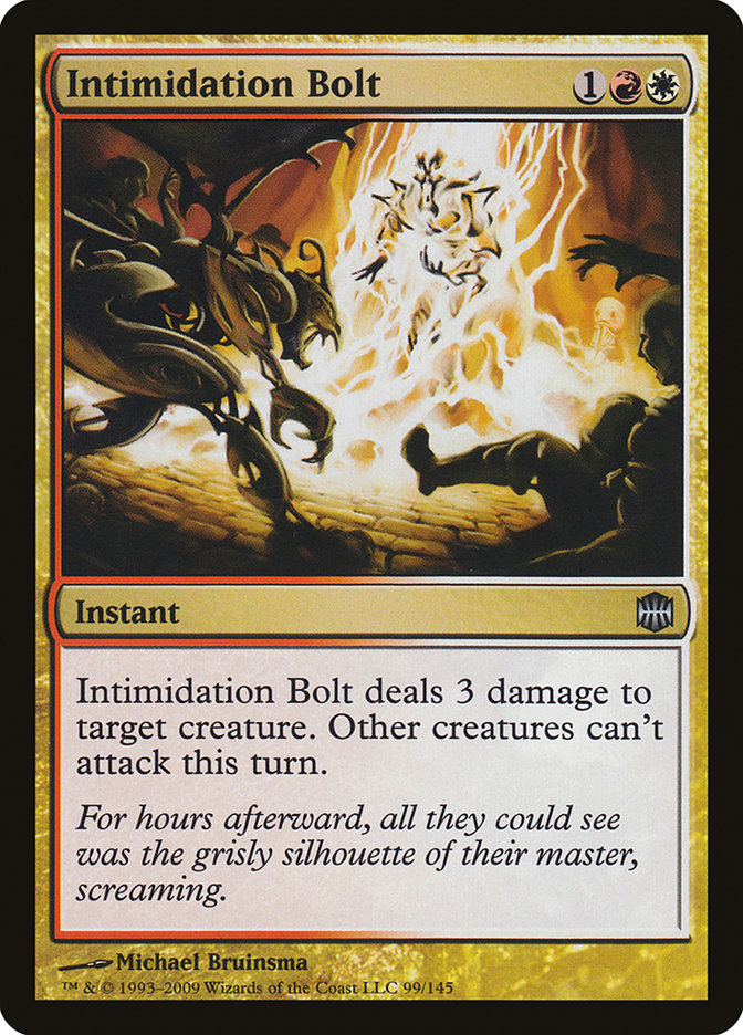Intimidation Bolt [Alara Reborn] - The Mythic Store | 24h Order Processing