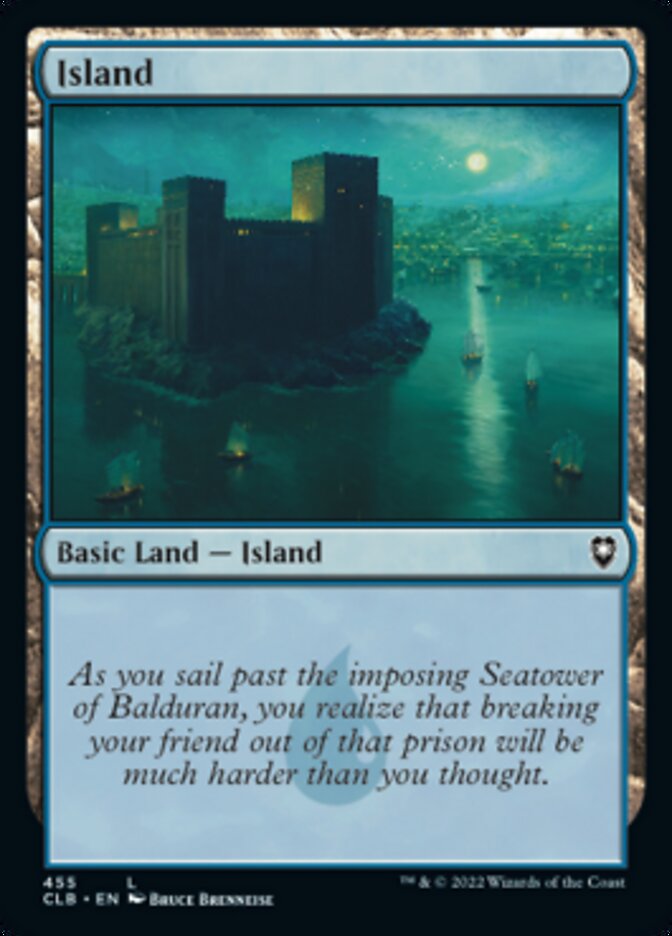 Island (455) [Commander Legends: Battle for Baldur's Gate] - The Mythic Store | 24h Order Processing