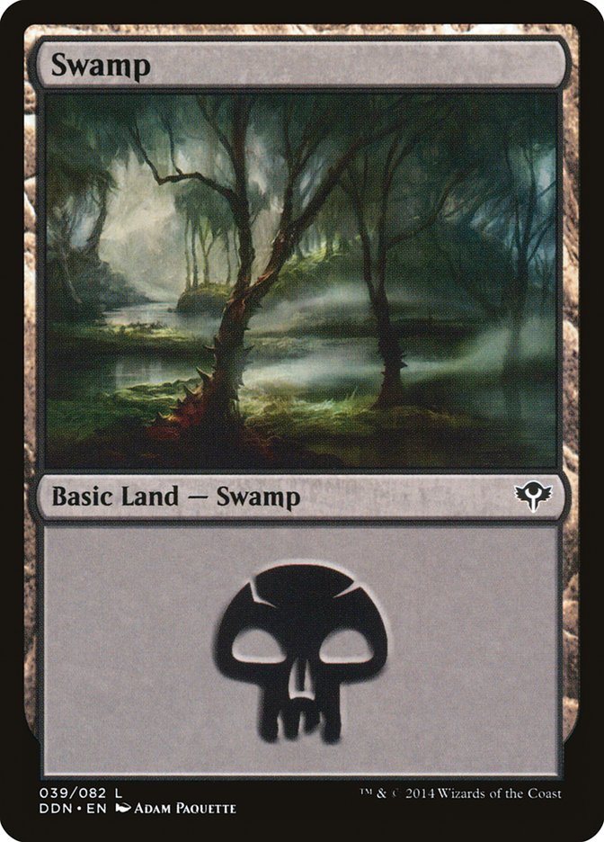 Swamp (39) [Duel Decks: Speed vs. Cunning] - The Mythic Store | 24h Order Processing