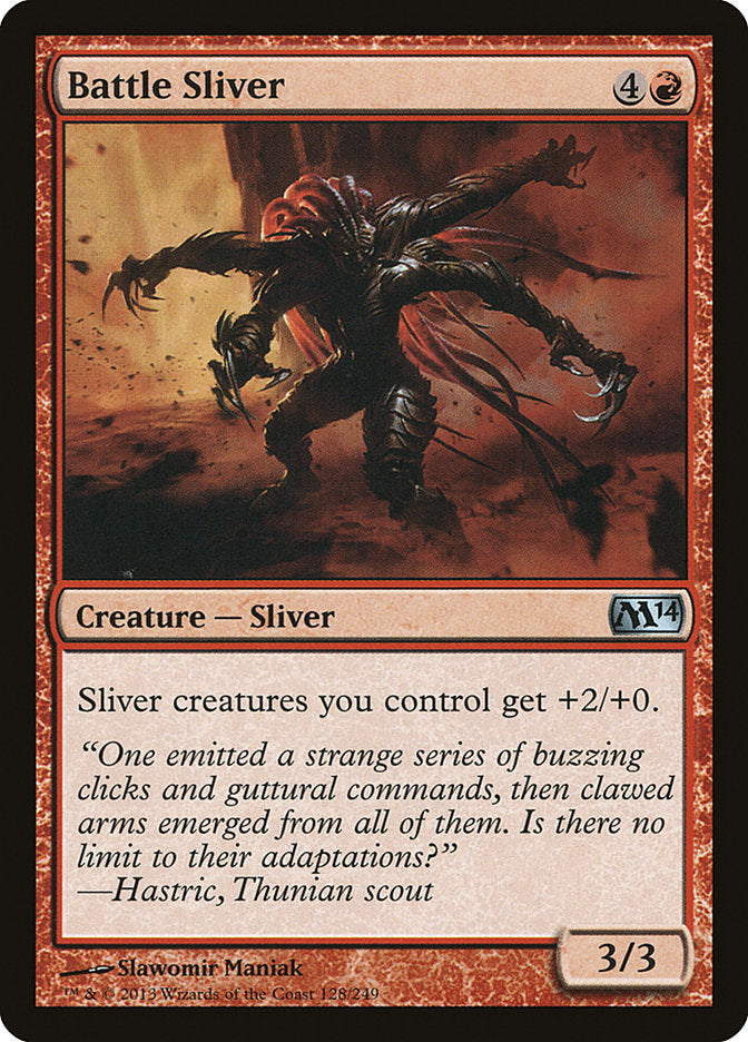 Battle Sliver [Magic 2014] - The Mythic Store | 24h Order Processing