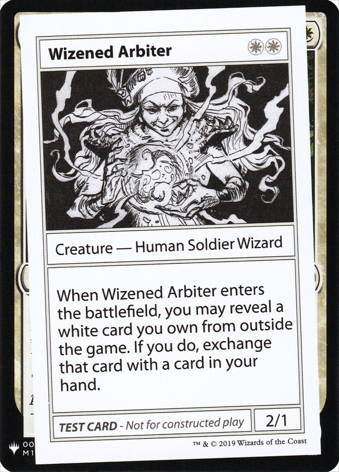 Wizened Arbiter [Mystery Booster Playtest Cards] - The Mythic Store | 24h Order Processing