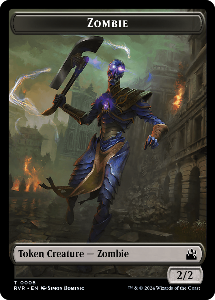 Goblin (0008) // Zombie Double-Sided Token [Ravnica Remastered Tokens] - The Mythic Store | 24h Order Processing