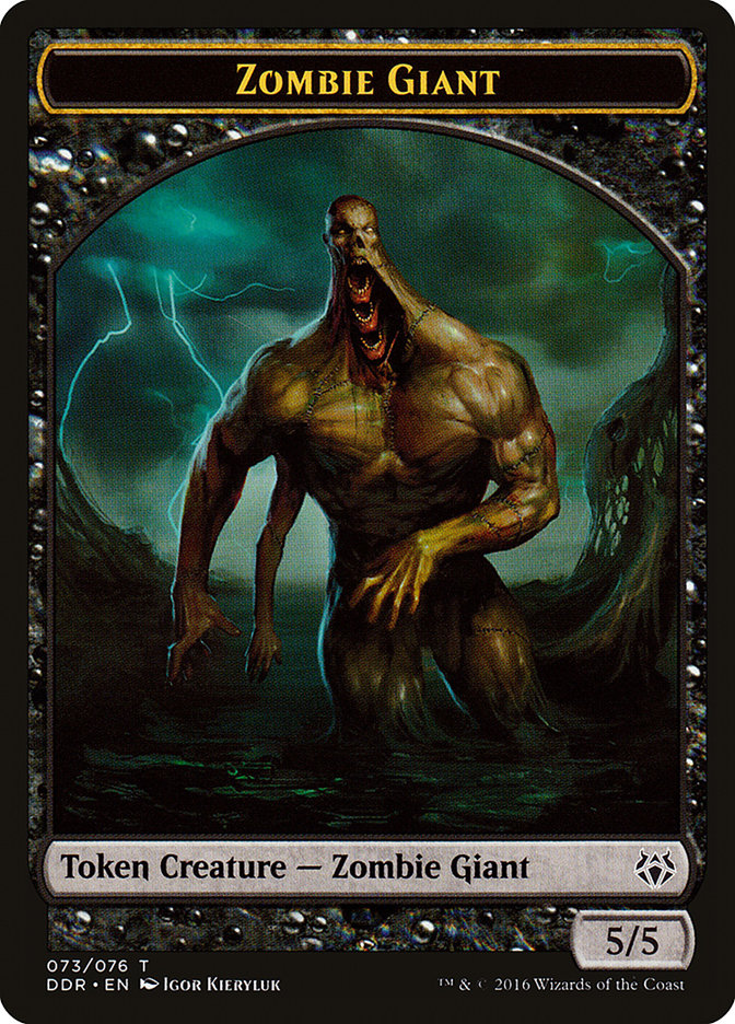 Zombie Giant Token [Duel Decks: Nissa vs. Ob Nixilis] - The Mythic Store | 24h Order Processing