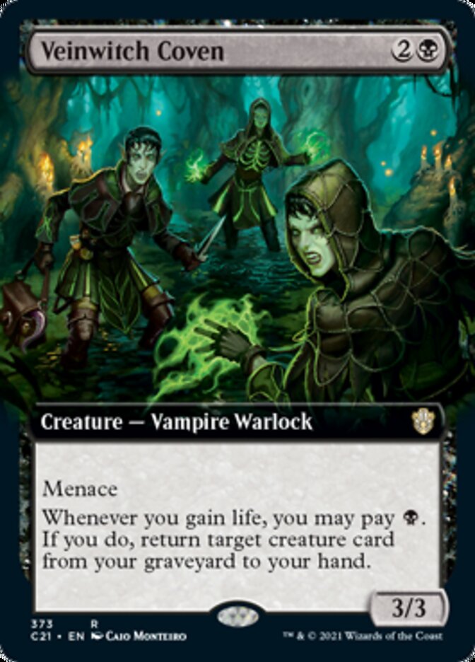 Veinwitch Coven (Extended Art) [Commander 2021] - The Mythic Store | 24h Order Processing
