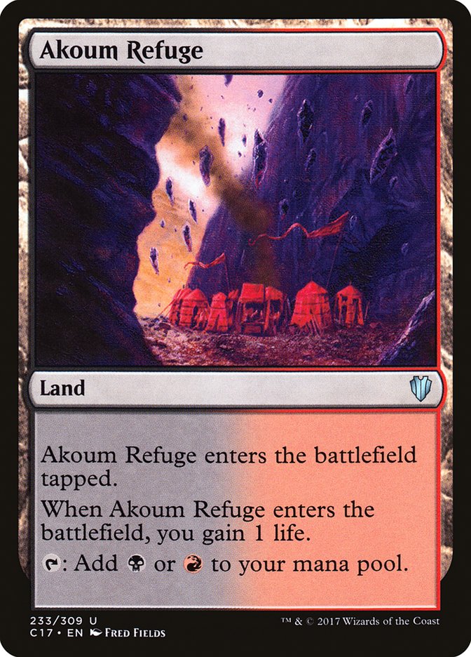 Akoum Refuge [Commander 2017] - The Mythic Store | 24h Order Processing