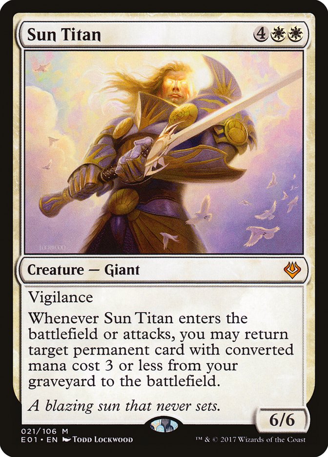 Sun Titan [Archenemy: Nicol Bolas] - The Mythic Store | 24h Order Processing