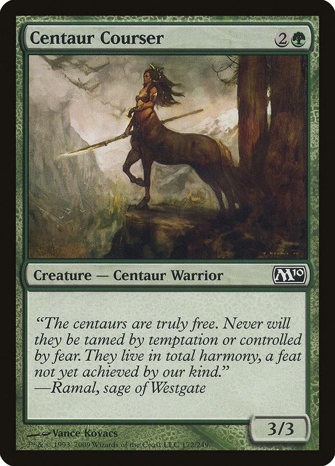 Centaur Courser [Magic 2010] - The Mythic Store | 24h Order Processing