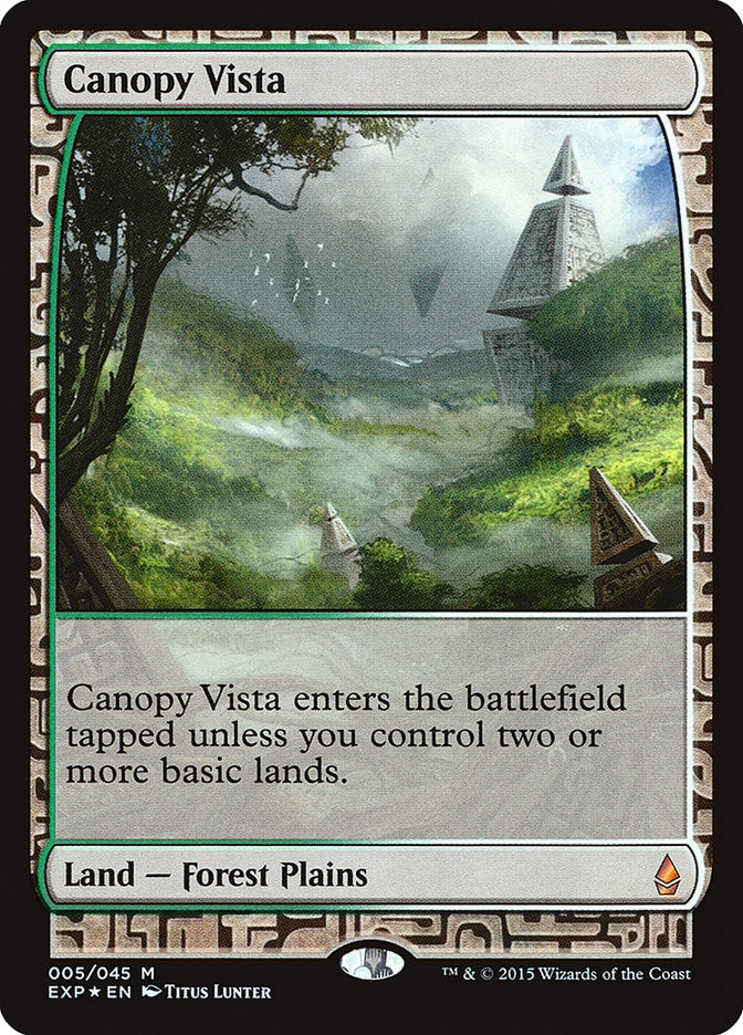 Canopy Vista [Zendikar Expeditions] - The Mythic Store | 24h Order Processing
