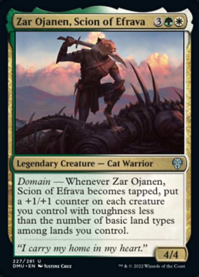 Zar Ojanen, Scion of Efrava [Dominaria United] - The Mythic Store | 24h Order Processing