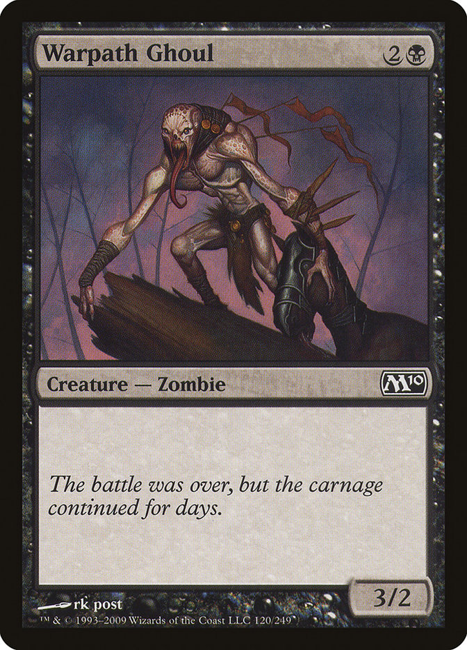 Warpath Ghoul [Magic 2010] - The Mythic Store | 24h Order Processing