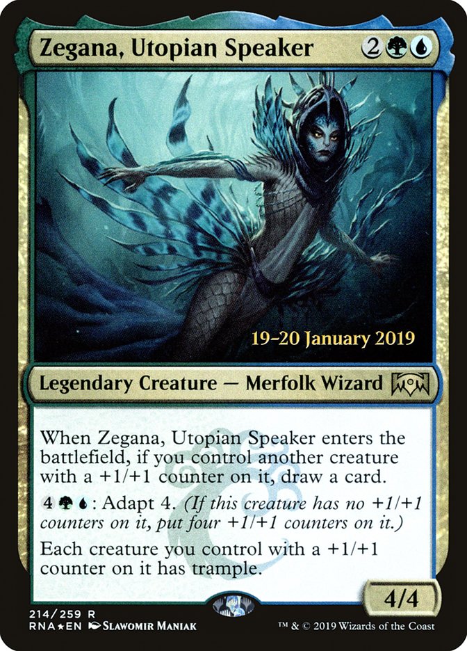 Zegana, Utopian Speaker [Ravnica Allegiance Prerelease Promos] - The Mythic Store | 24h Order Processing