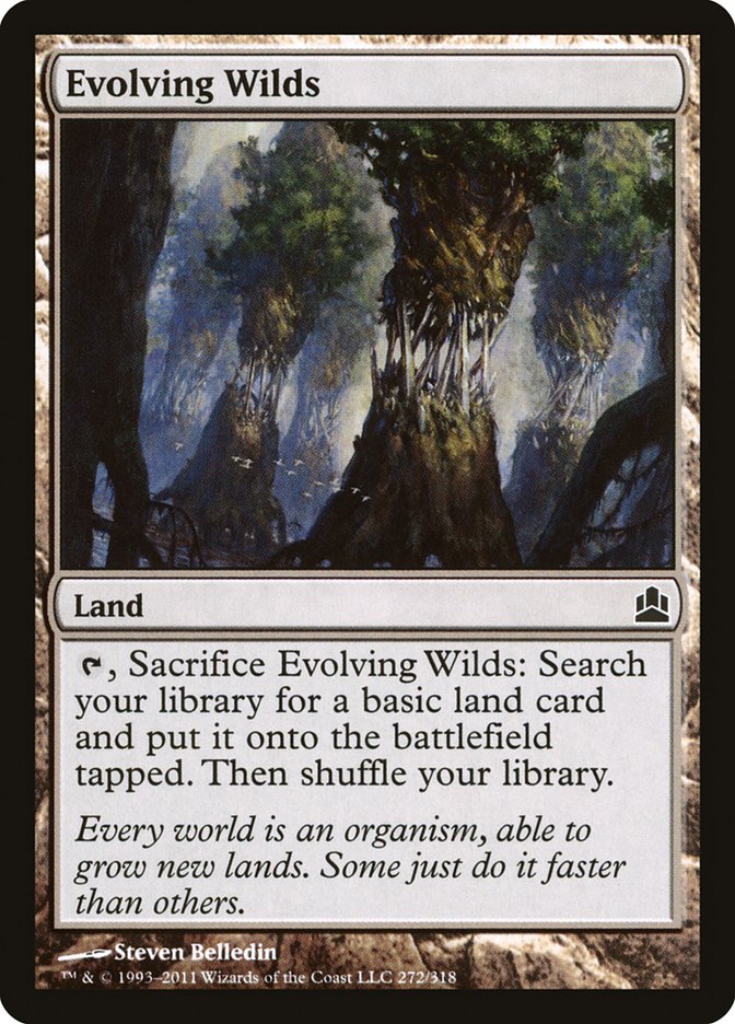 Evolving Wilds [Commander 2011] - The Mythic Store | 24h Order Processing