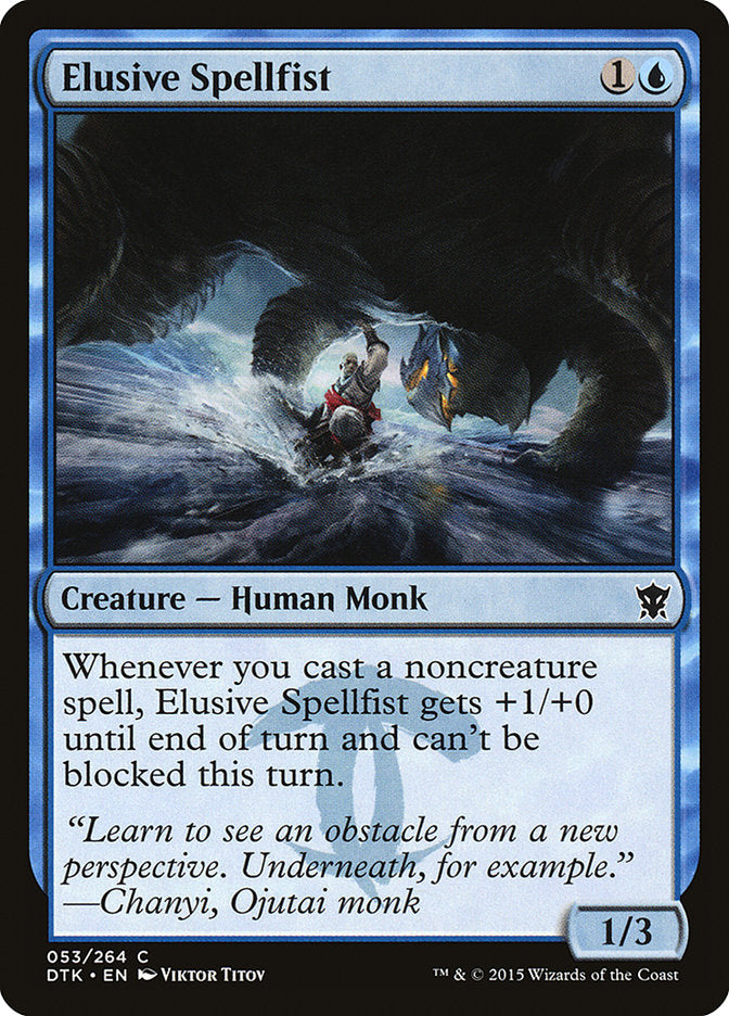 Elusive Spellfist [Dragons of Tarkir] - The Mythic Store | 24h Order Processing