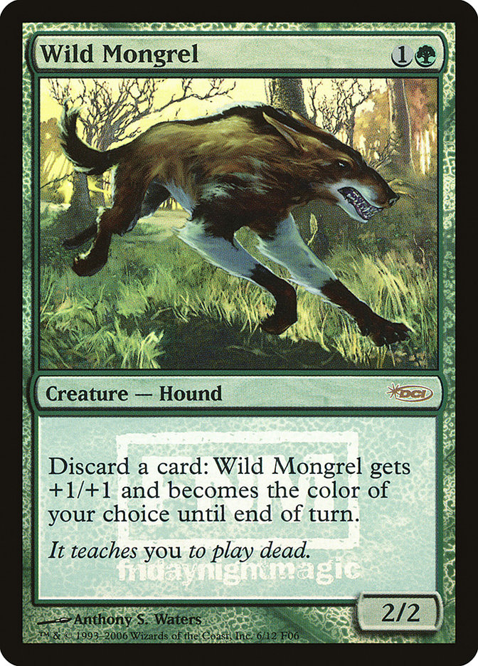 Wild Mongrel [Friday Night Magic 2006] - The Mythic Store | 24h Order Processing