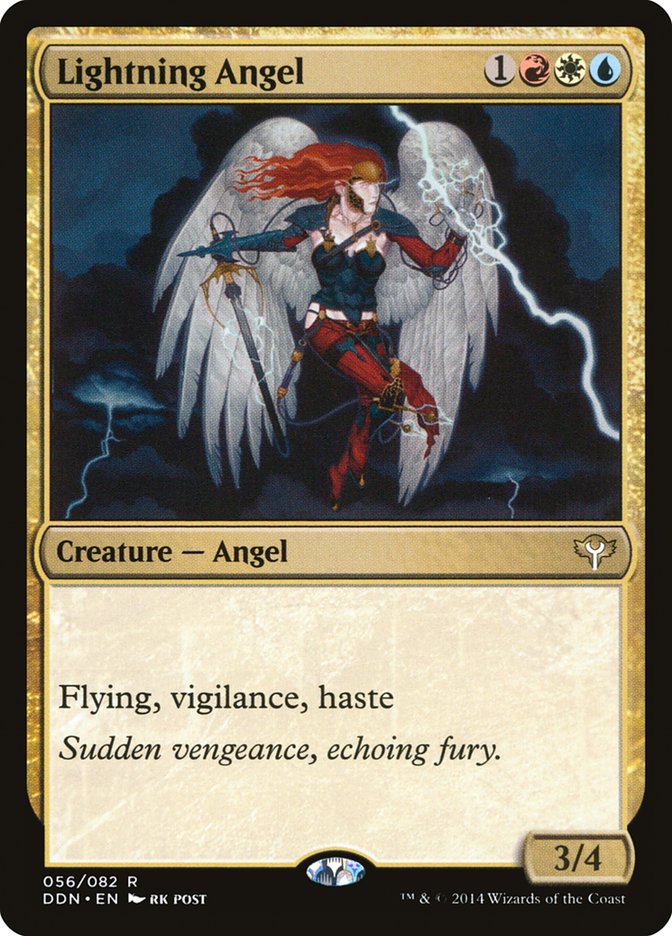 Lightning Angel [Duel Decks: Speed vs. Cunning] - The Mythic Store | 24h Order Processing