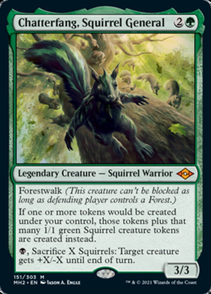 Chatterfang, Squirrel General [Modern Horizons 2] - The Mythic Store | 24h Order Processing