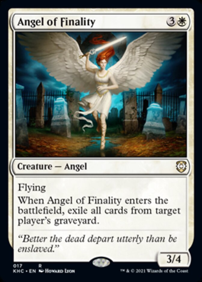Angel of Finality [Kaldheim Commander] - The Mythic Store | 24h Order Processing