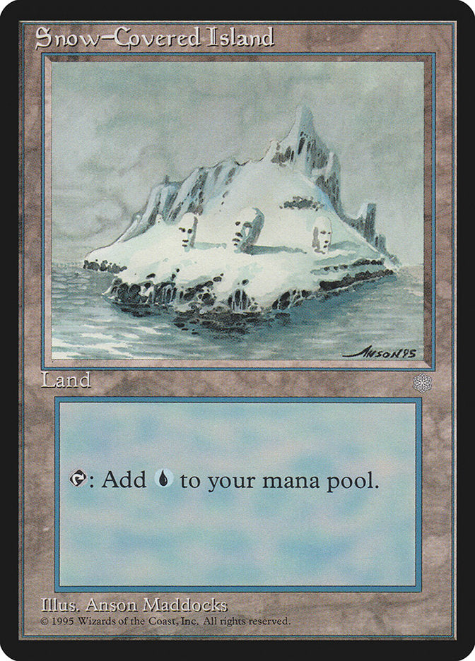 Snow-Covered Island [Ice Age] - The Mythic Store | 24h Order Processing