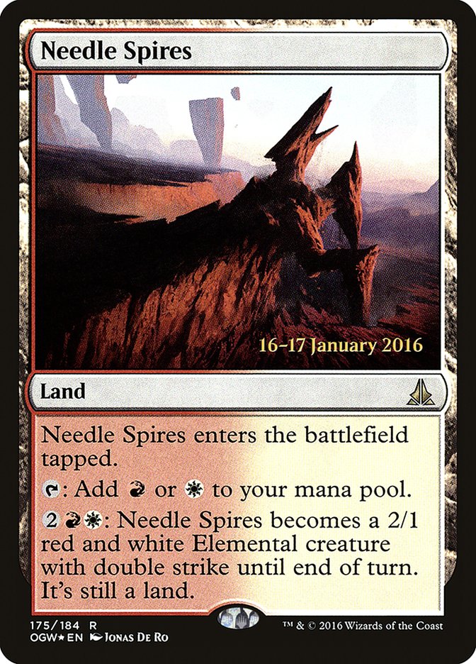 Needle Spires [Oath of the Gatewatch Prerelease Promos] - The Mythic Store | 24h Order Processing