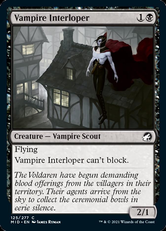 Vampire Interloper [Innistrad: Midnight Hunt] - The Mythic Store | 24h Order Processing