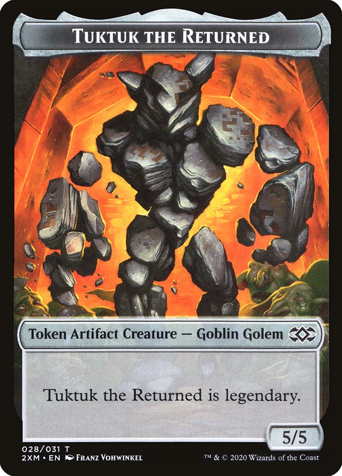Tuktuk the Returned Token [Double Masters Tokens] - The Mythic Store | 24h Order Processing