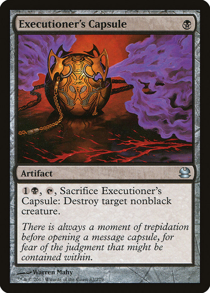 Executioner's Capsule [Modern Masters] - The Mythic Store | 24h Order Processing