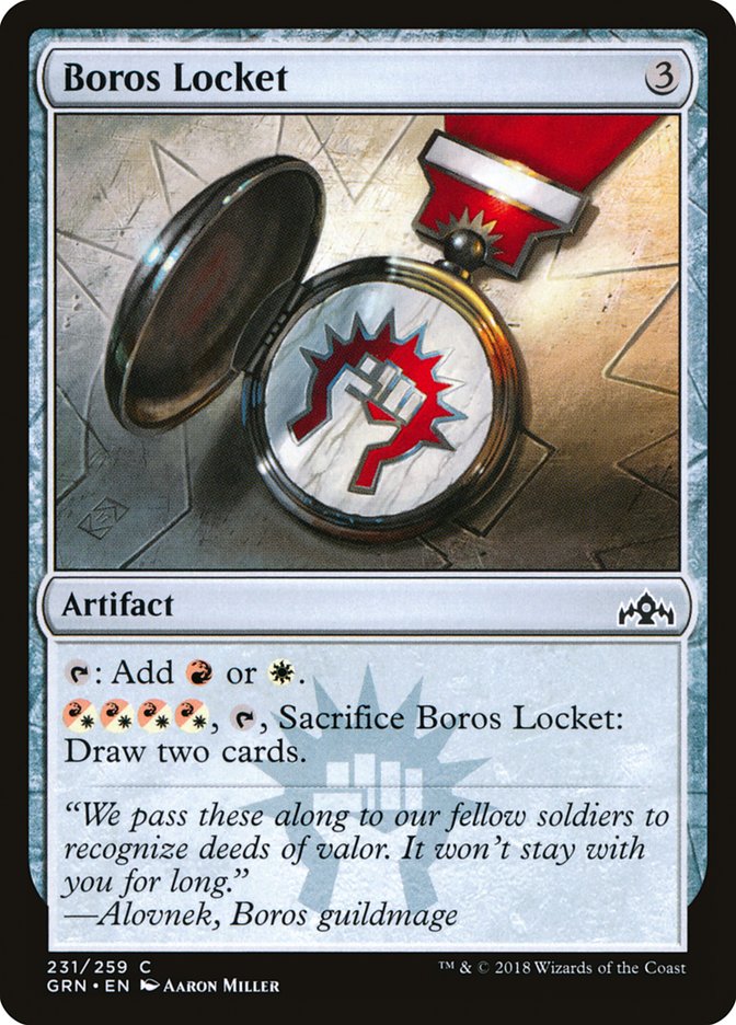 Boros Locket [Guilds of Ravnica] - The Mythic Store | 24h Order Processing