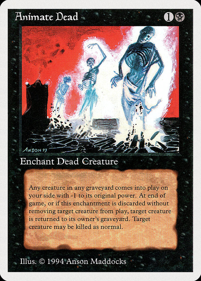 Animate Dead [Summer Magic / Edgar] - The Mythic Store | 24h Order Processing