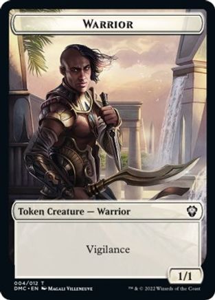 Zombie Knight // Warrior Double-Sided Token [Dominaria United Commander Tokens] - The Mythic Store | 24h Order Processing