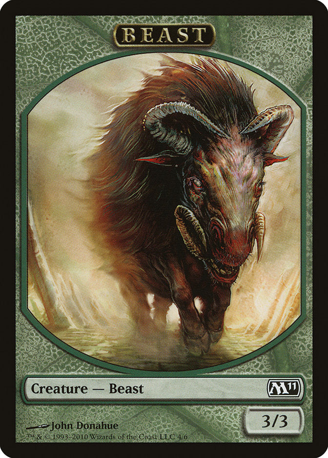 Beast Token [Magic 2011 Tokens] - The Mythic Store | 24h Order Processing