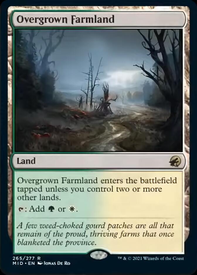 Overgrown Farmland [Innistrad: Midnight Hunt] - The Mythic Store | 24h Order Processing
