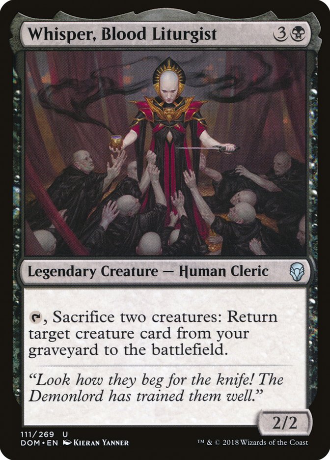 Whisper, Blood Liturgist [Dominaria] - The Mythic Store | 24h Order Processing