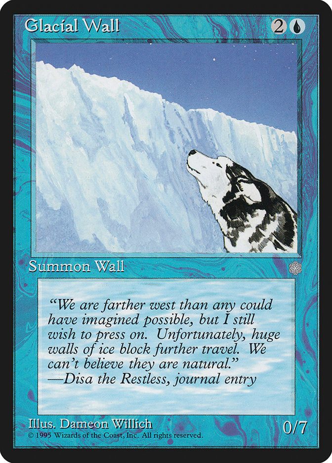 Glacial Wall [Ice Age] - The Mythic Store | 24h Order Processing