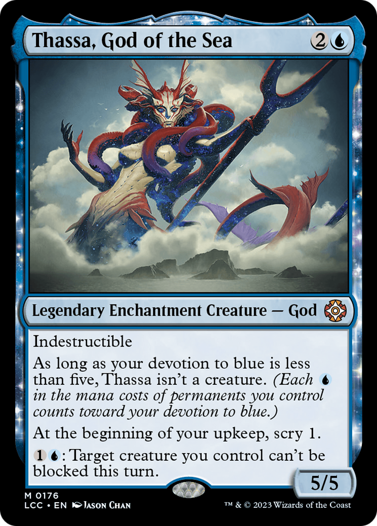 Thassa, God of the Sea [The Lost Caverns of Ixalan Commander] - The Mythic Store | 24h Order Processing