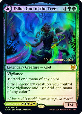Esika, God of the Tree // The Prismatic Bridge [Kaldheim Prerelease Promos] - The Mythic Store | 24h Order Processing