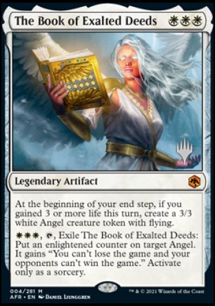 The Book of Exalted Deeds (Promo Pack) [Dungeons & Dragons: Adventures in the Forgotten Realms Promos] - The Mythic Store | 24h Order Processing