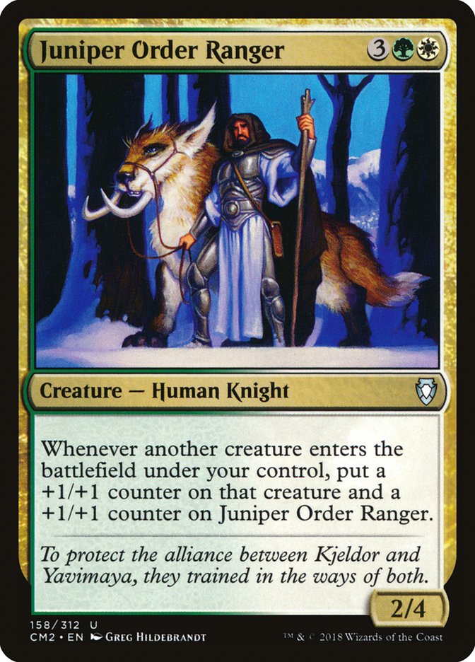 Juniper Order Ranger [Commander Anthology Volume II] - The Mythic Store | 24h Order Processing