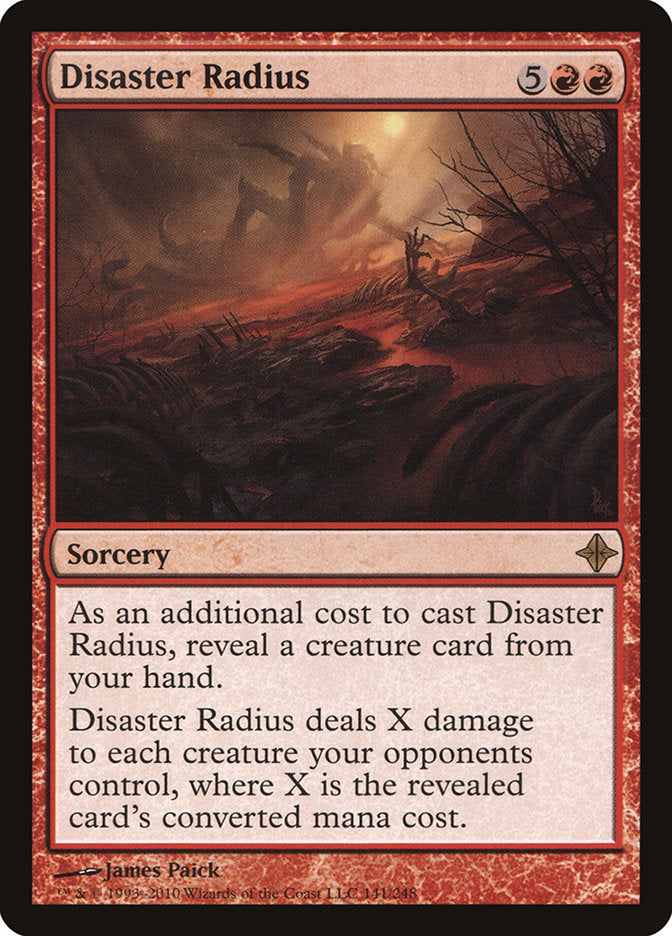 Disaster Radius [Rise of the Eldrazi] - The Mythic Store | 24h Order Processing