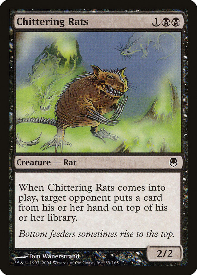 Chittering Rats [Darksteel] - The Mythic Store | 24h Order Processing
