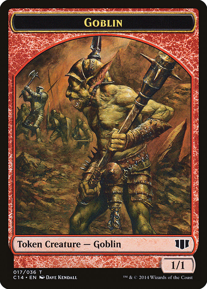 Goblin // Goat Double-Sided Token [Commander 2014 Tokens] - The Mythic Store | 24h Order Processing