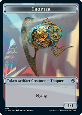 Elephant // Thopter Double-Sided Token [Starter Commander Decks] - The Mythic Store | 24h Order Processing