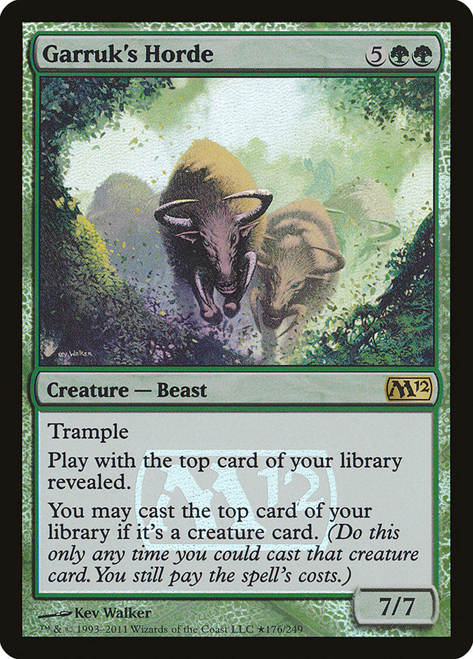 Garruk's Horde [Magic 2012 Prerelease Promos] - The Mythic Store | 24h Order Processing