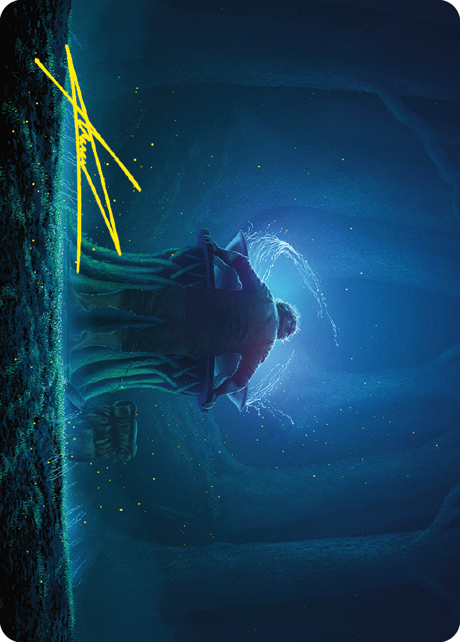 Samwise Gamgee Art Card (52/81) (Gold-Stamped Signature) [The Lord of the Rings: Tales of Middle-earth Art Series] - The Mythic Store | 24h Order Processing