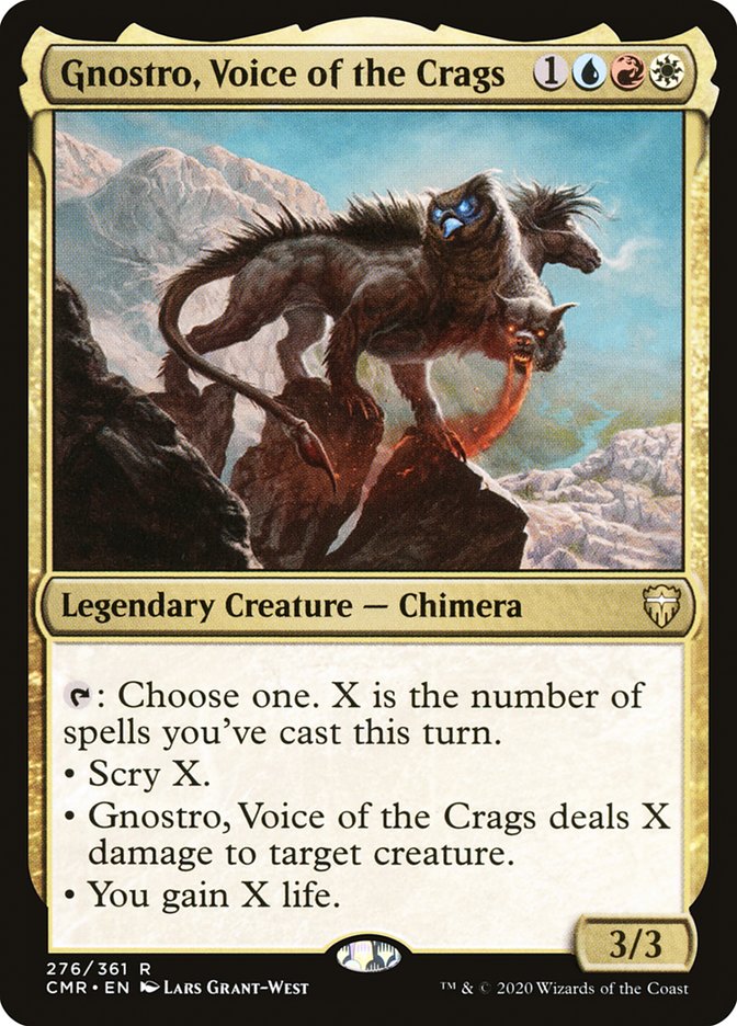 Gnostro, Voice of the Crags [Commander Legends] - The Mythic Store | 24h Order Processing