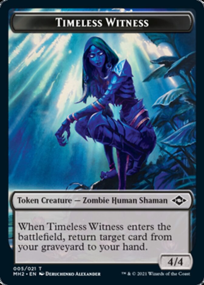 Timeless Witness Token [Modern Horizons 2 Tokens] - The Mythic Store | 24h Order Processing